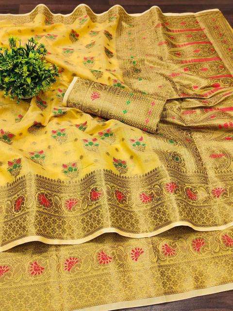 Anupama festive collection soft cotton Saree exporters in Ahmedabad