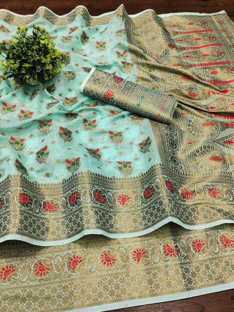 Anupama festive collection soft cotton Saree exporters in Ahmedabad