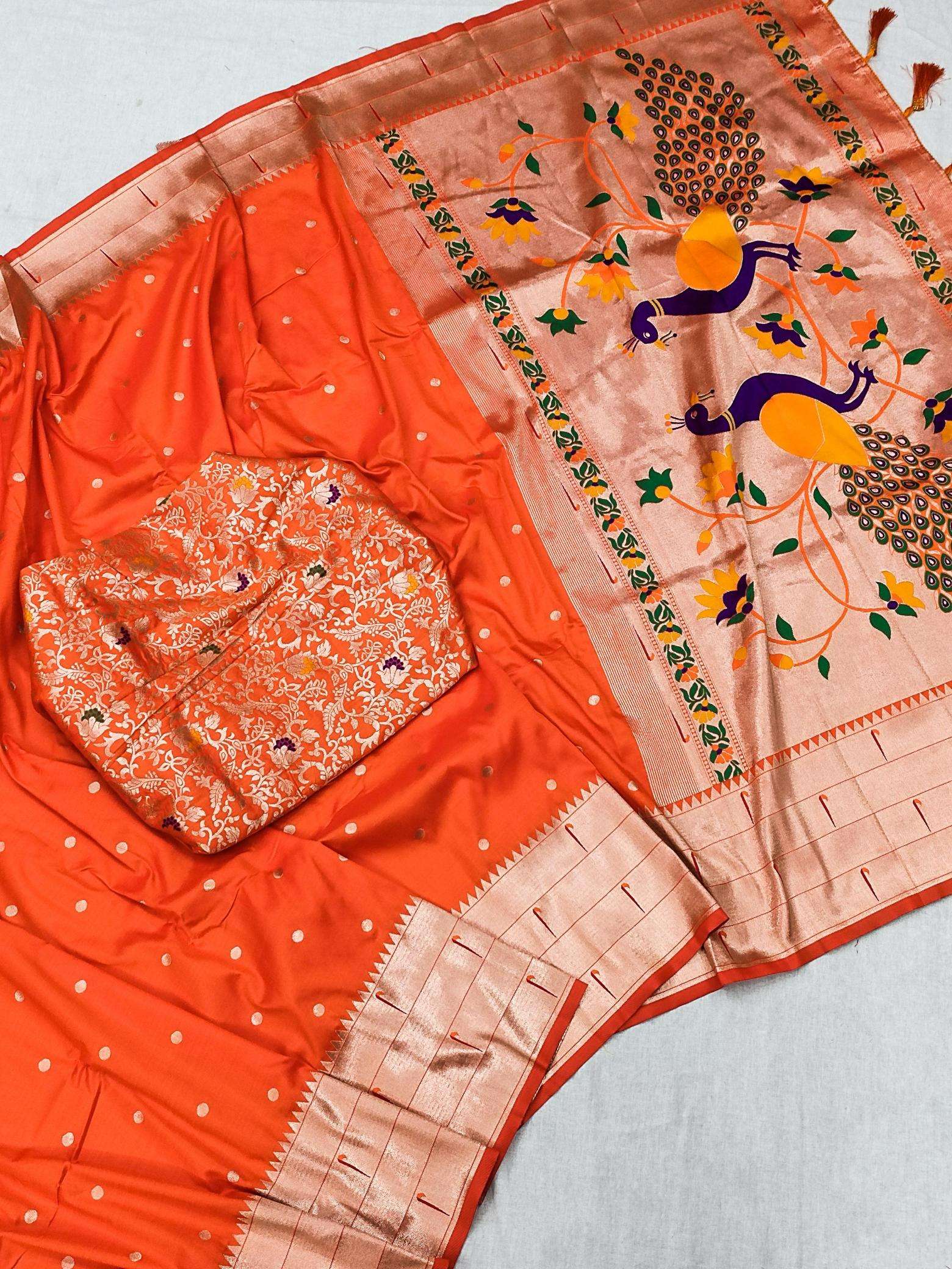 Anupama kalakruti paithani Wholesale saree market in Hyderabad