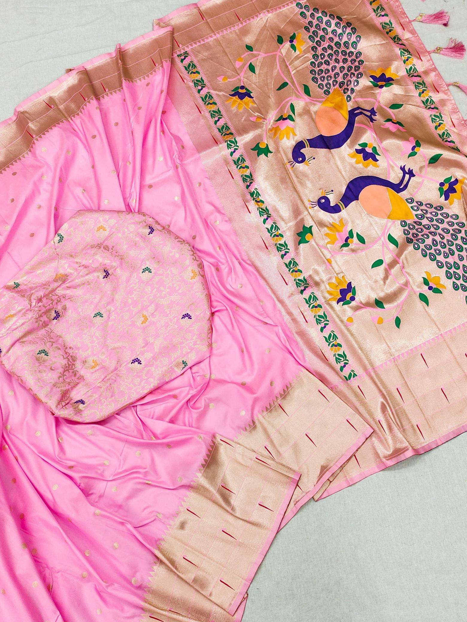 Anupama kalakruti paithani Wholesale saree market in Hyderabad