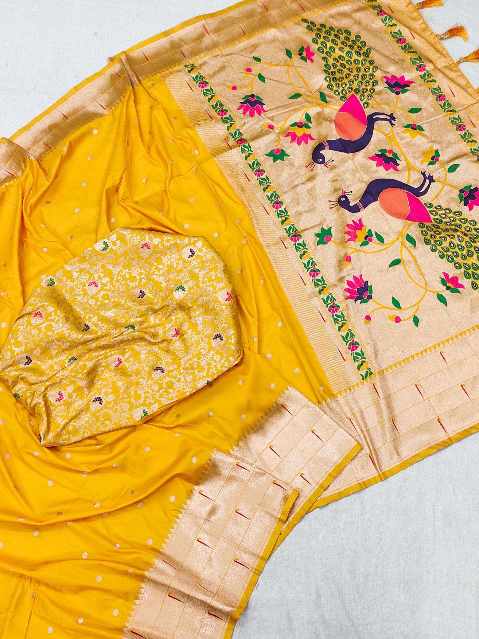 Anupama kalakruti paithani Wholesale saree market in Hyderabad