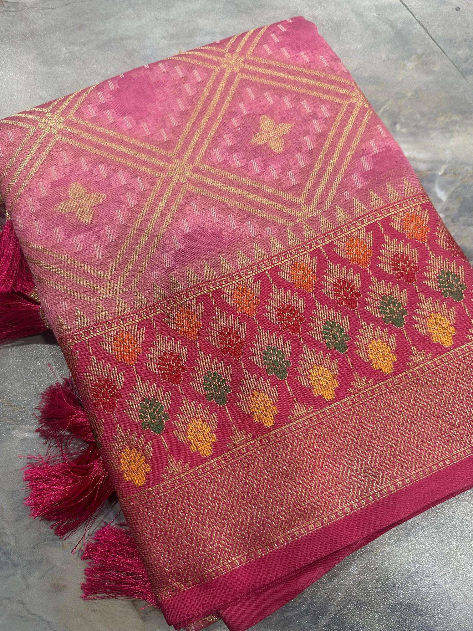 Anupama rakhi special soft silk Wholesale saree suppliers in India