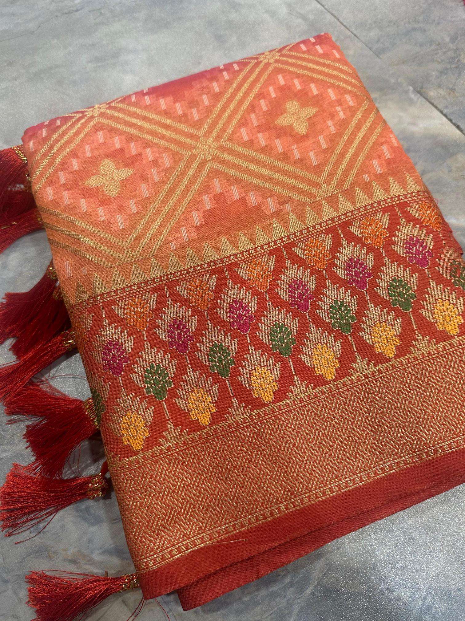 Anupama rakhi special soft silk Wholesale saree suppliers in India