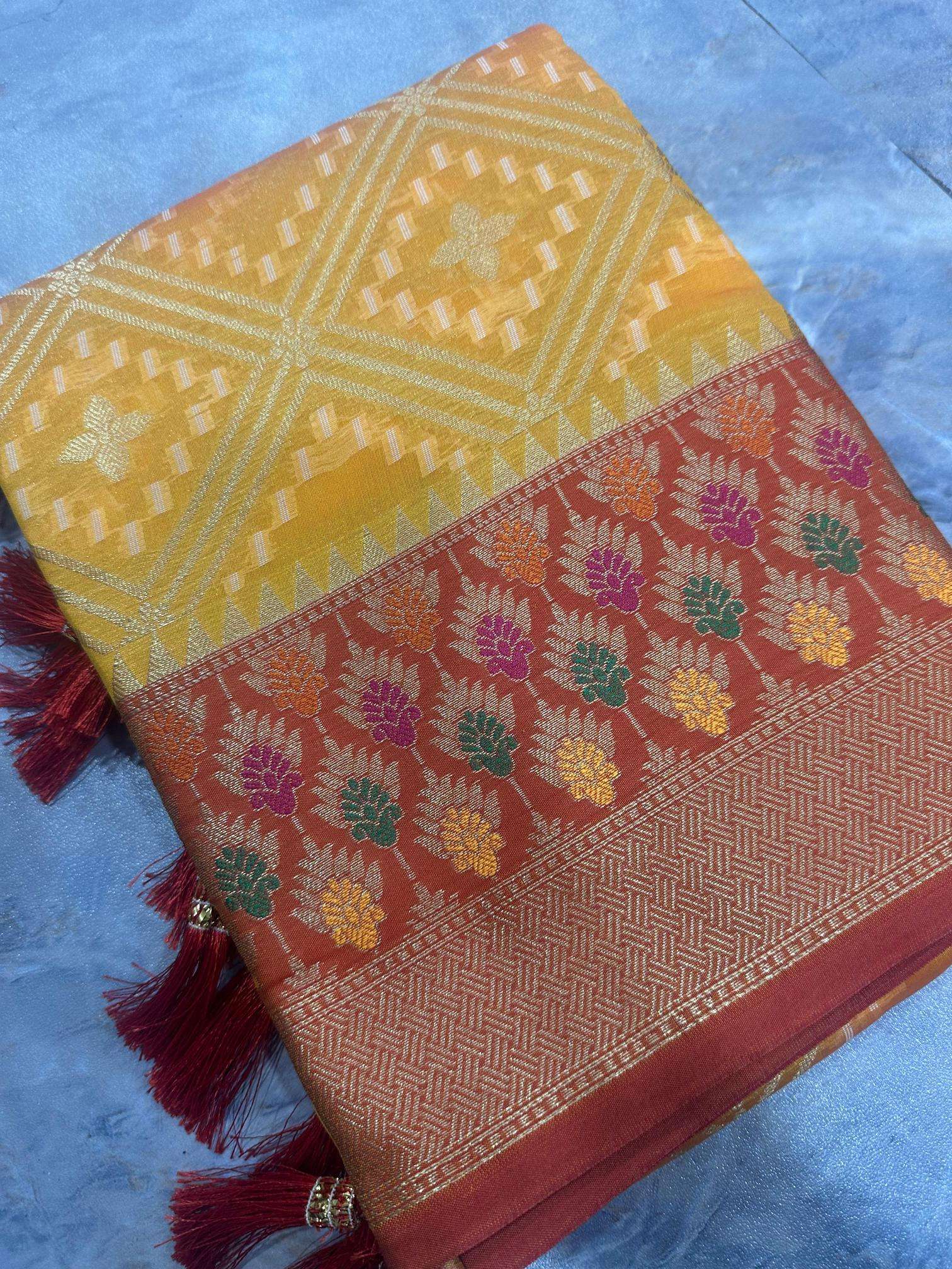 Anupama rakhi special soft silk Wholesale saree suppliers in India