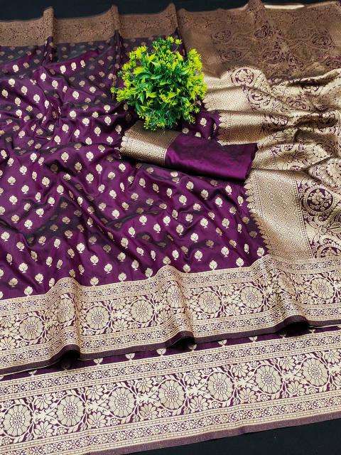 Anupama soft banarasi silk Saree suppliers in Gujarat