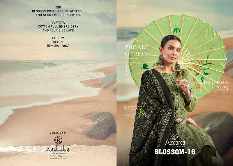Azara blossom 16 Wholesale dress materials online