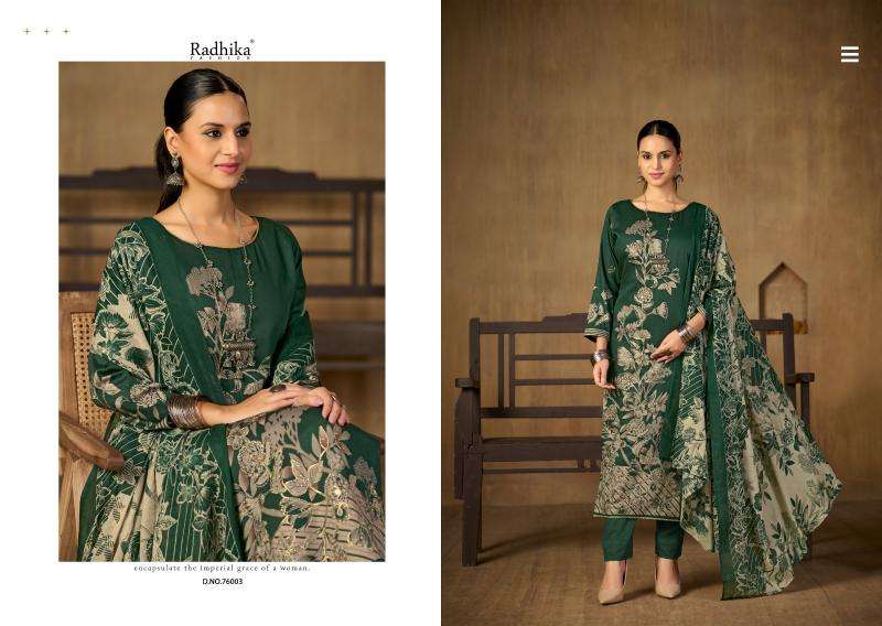 Azara jennifer 2 Designer dress materials in Delhi