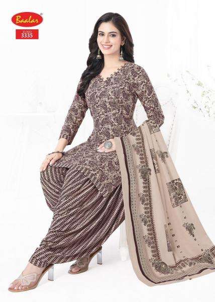 Baalar zaara patiyala vol-33 Wholesale dress material market in Hyderabad