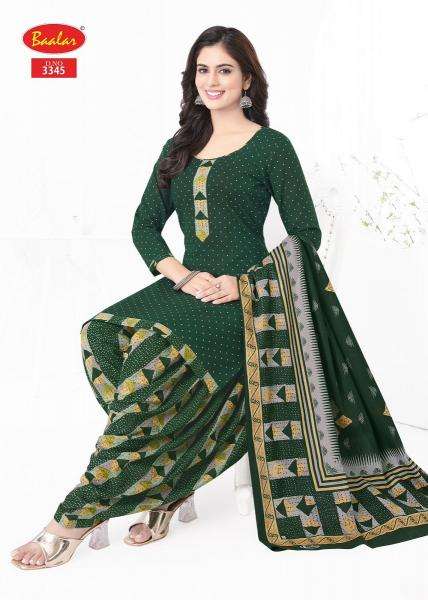 Baalar zaara patiyala vol-33 Wholesale dress material market in Hyderabad