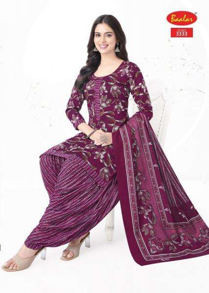 Baalar zaara patiyala vol-33 Wholesale dress material market in Hyderabad