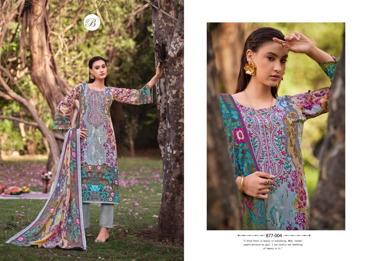 Belliza designer studio naira vol 114 Bridal dress materials wholesale