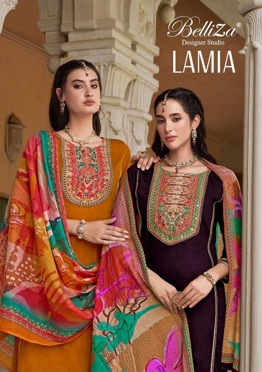 Belliza lamia Dress materials manufacturers