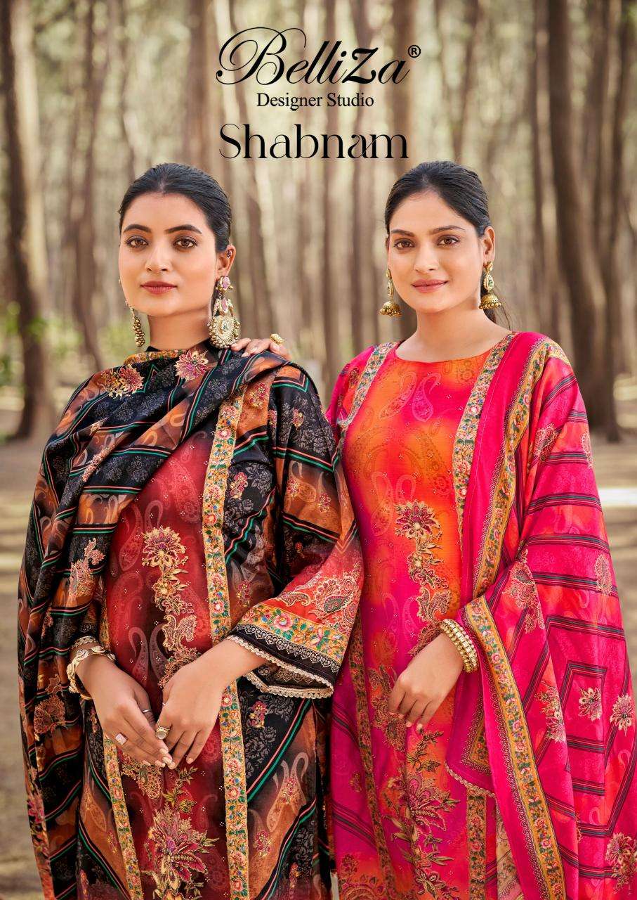 Belliza shabnam Wholesale dress materials online