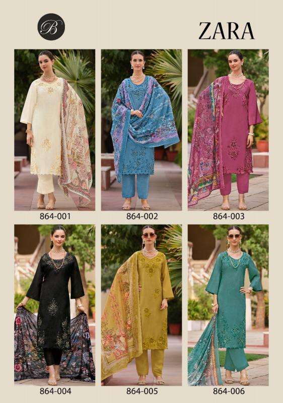 Belliza zara Dress material with price