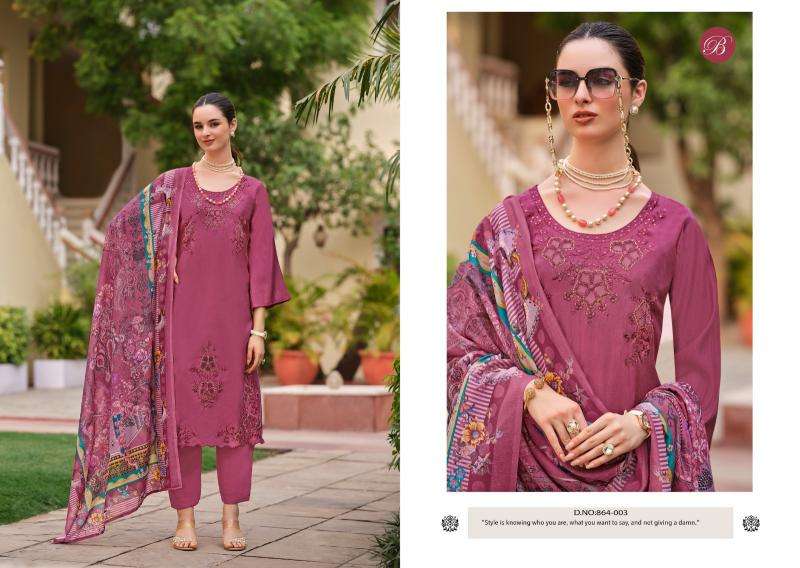 Belliza zara Dress material with price