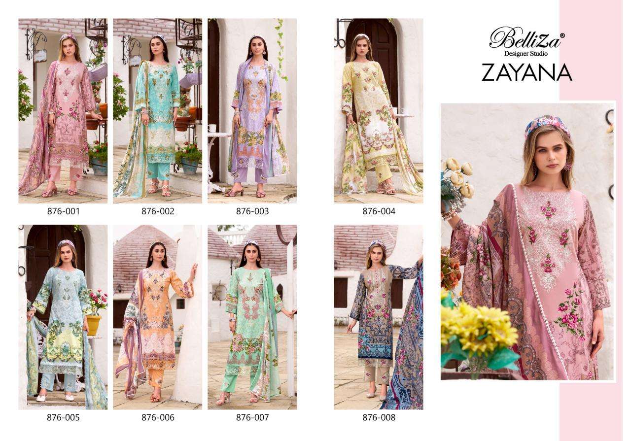 Belliza zayana  Designer dress materials wholesale Mumbai