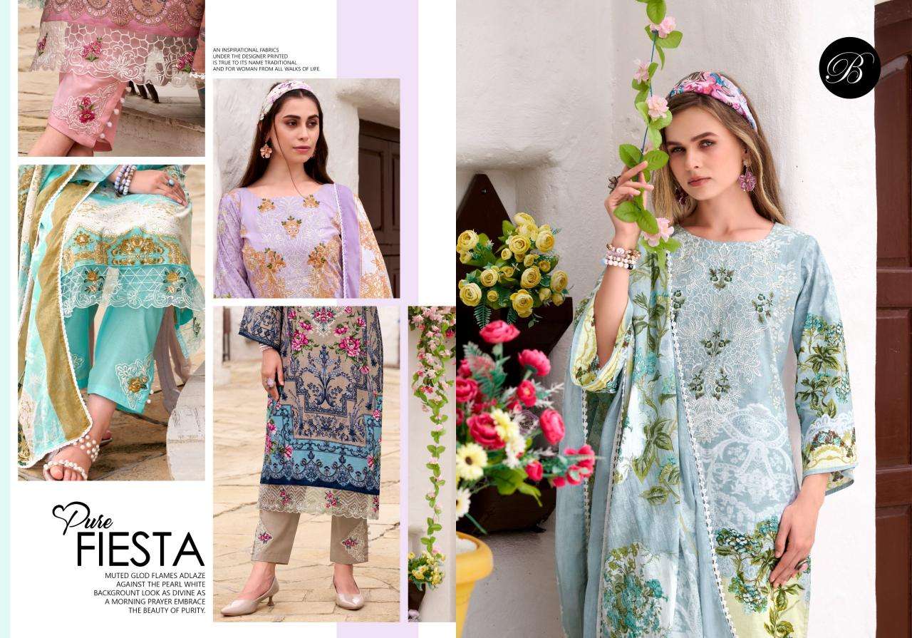 Belliza zayana  Designer dress materials wholesale Mumbai