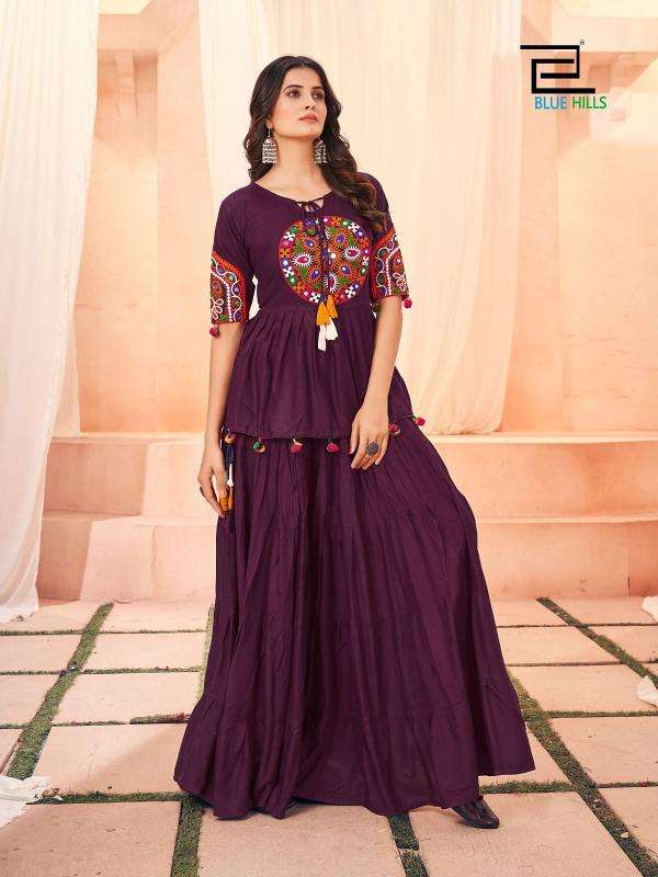 Blue hills dholida Wholesale Kurti dealers