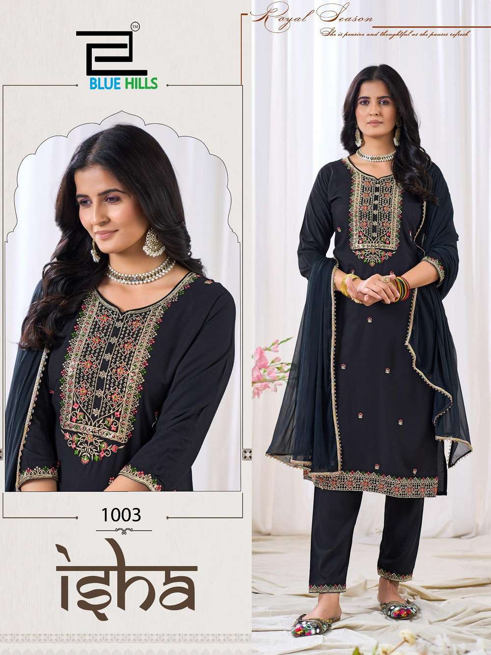 Blue Hills Isha Kurtis at wholesale prices