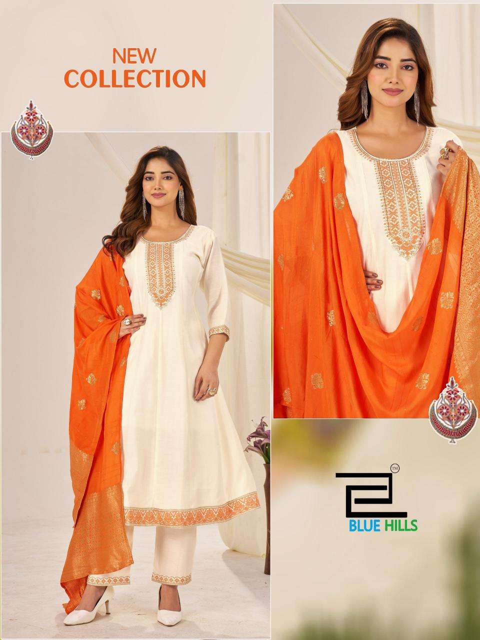 Blue hills taj mahal vol 10 Wholesale Kurti market near me