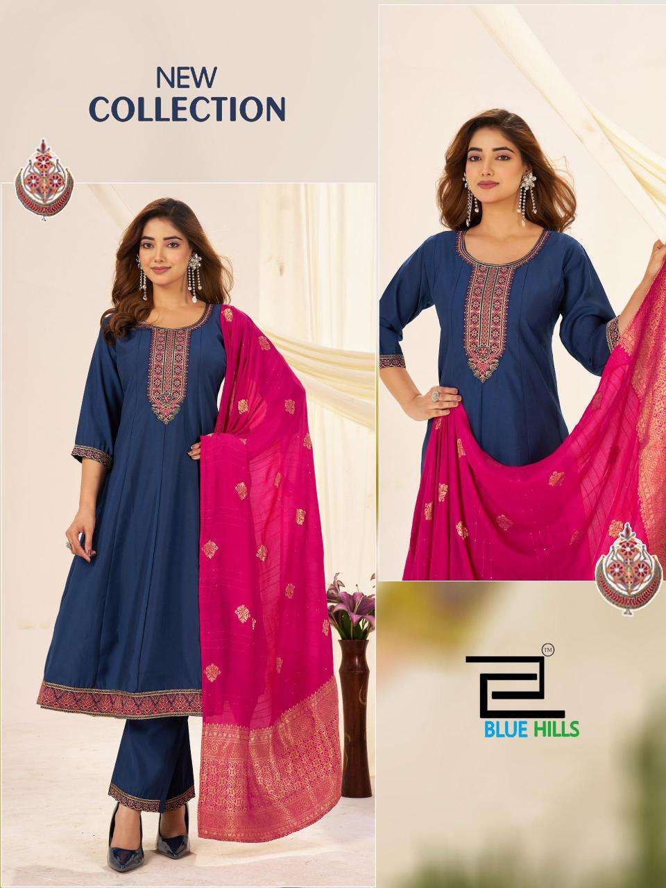 Blue hills taj mahal vol 10 Wholesale Kurti market near me