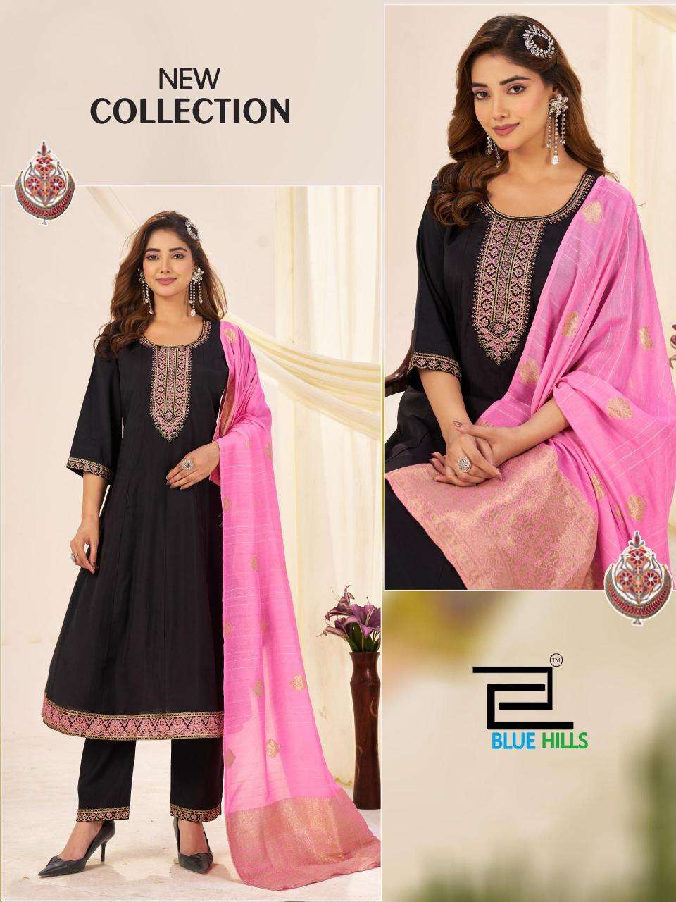 Blue hills taj mahal vol 10 Wholesale Kurti market near me