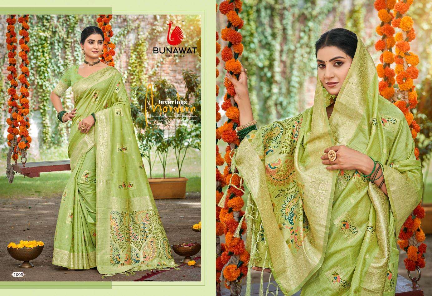 BUNAWAT - Anjali Sarees wholesale market in Hyderabad