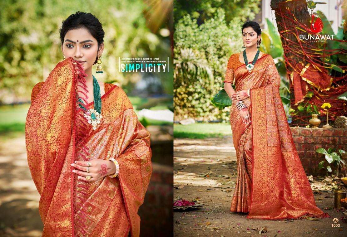 BUNAWAT - Chaturi Silk VOL-04 Surat saree wholesale catalog