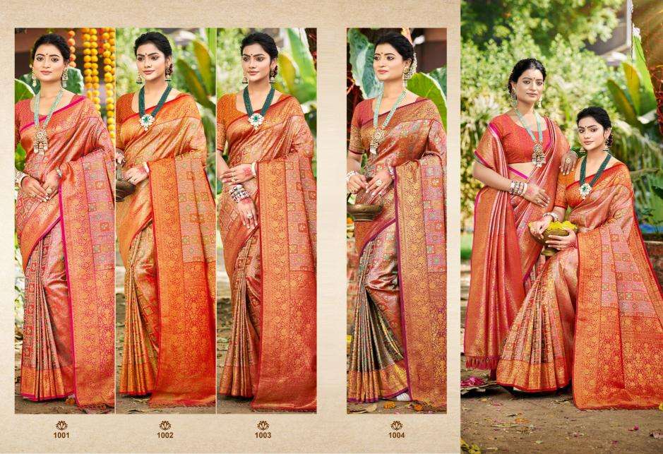 BUNAWAT - Chaturi Silk VOL-04 Surat saree wholesale catalog