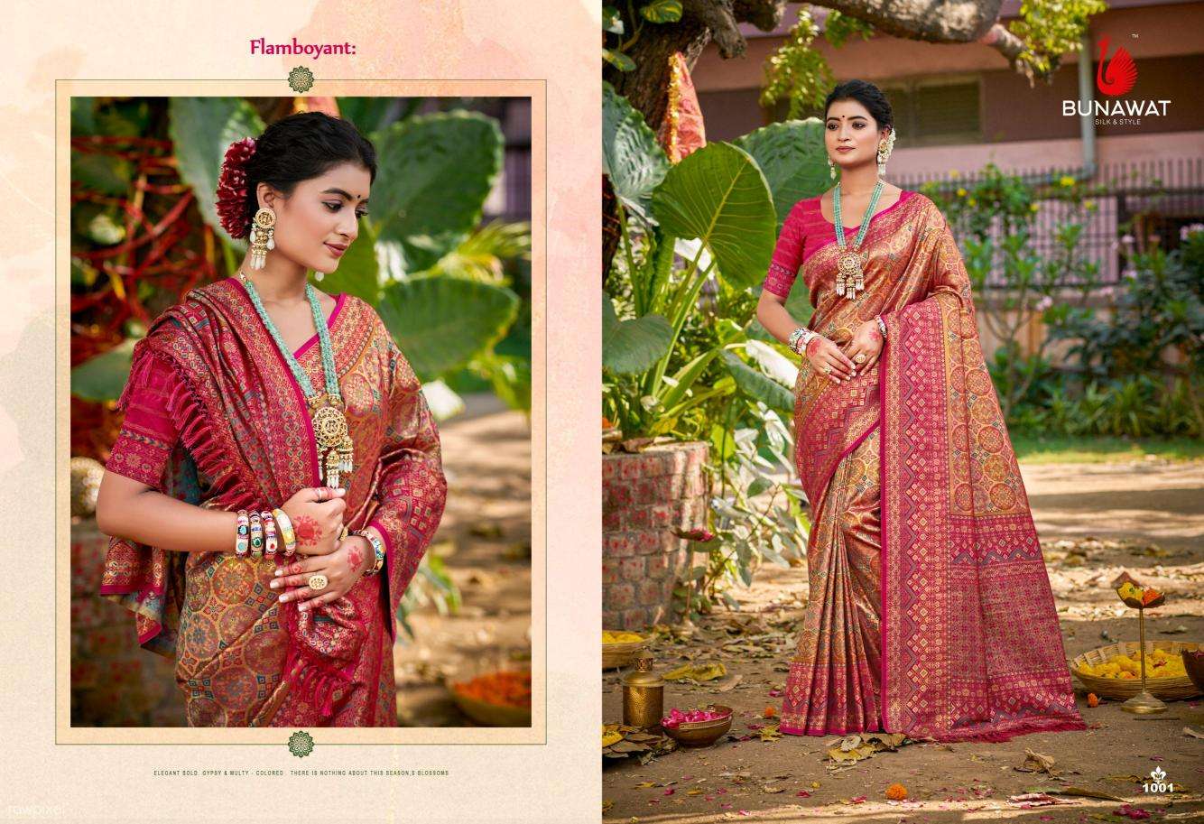 BUNAWAT - Chaturi Silk VOL-05 Saree wholesale in Surat
