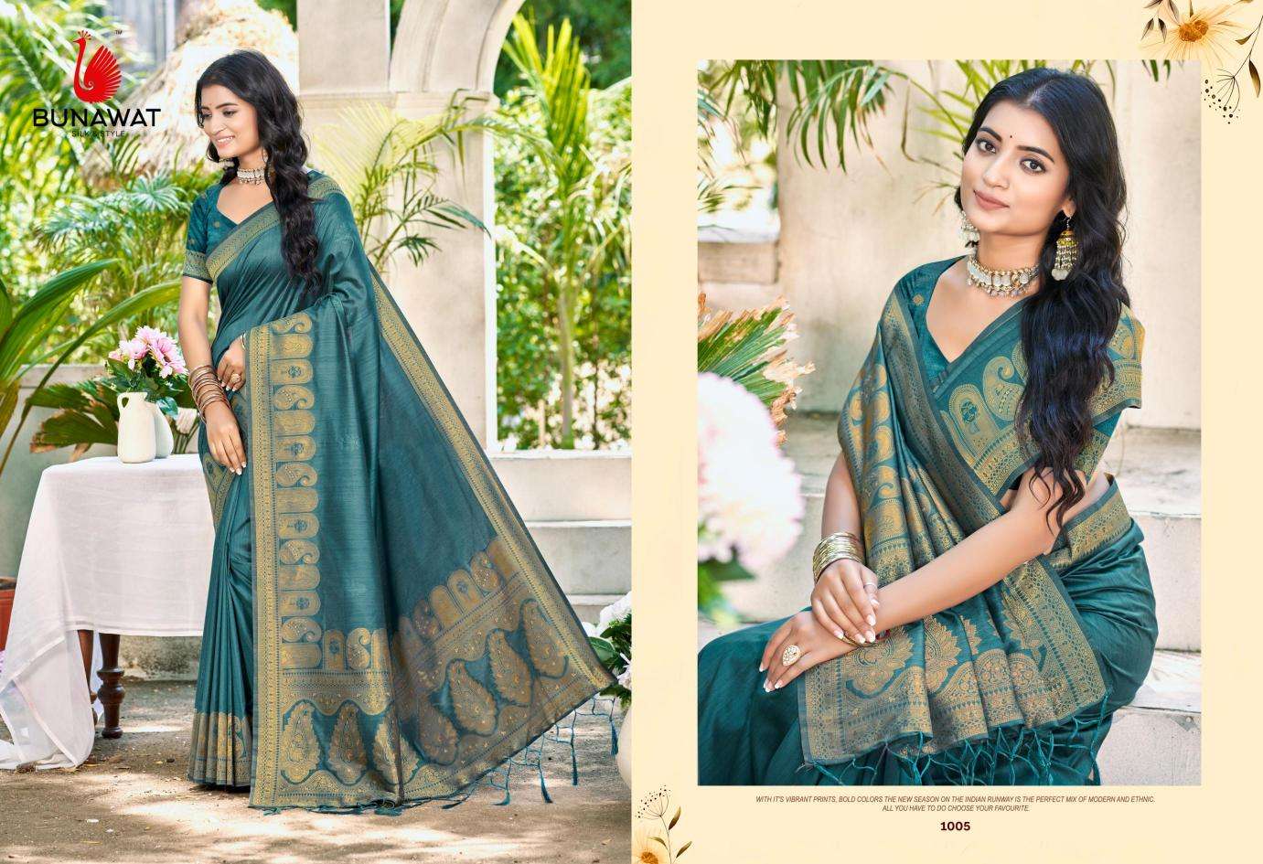 Bunawat Chitrangana Assam Wholesale saree shops in Surat
