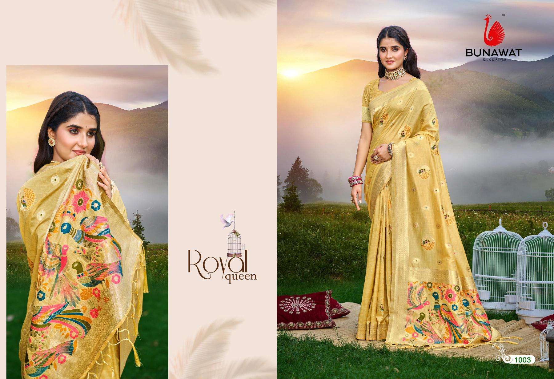 BUNAWAT - Kalista Wholesale Sarees in Hyderabad