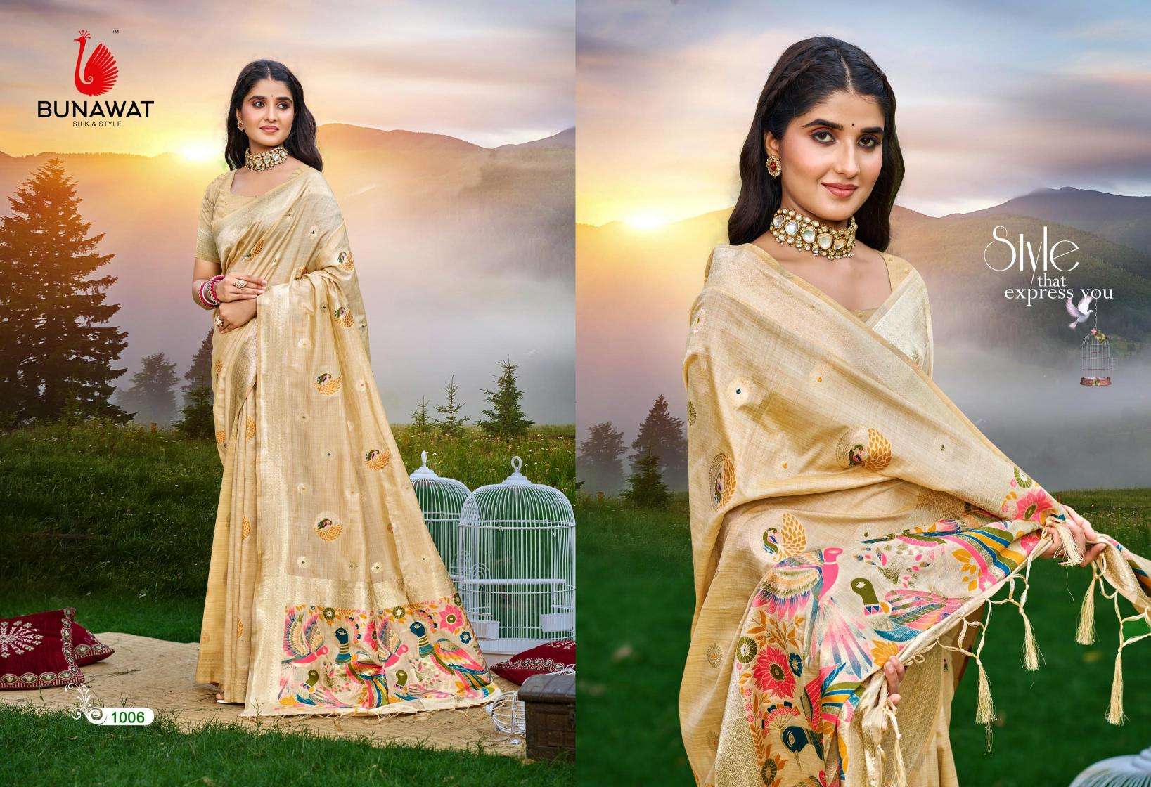 BUNAWAT - Kalista Wholesale Sarees in Hyderabad