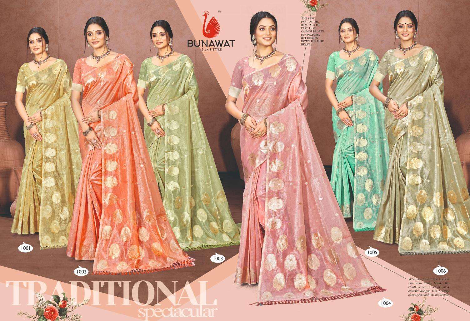 BUNAWAT - Kethal Kota VOL 03 Wholesale saree dealers in Mumbai
