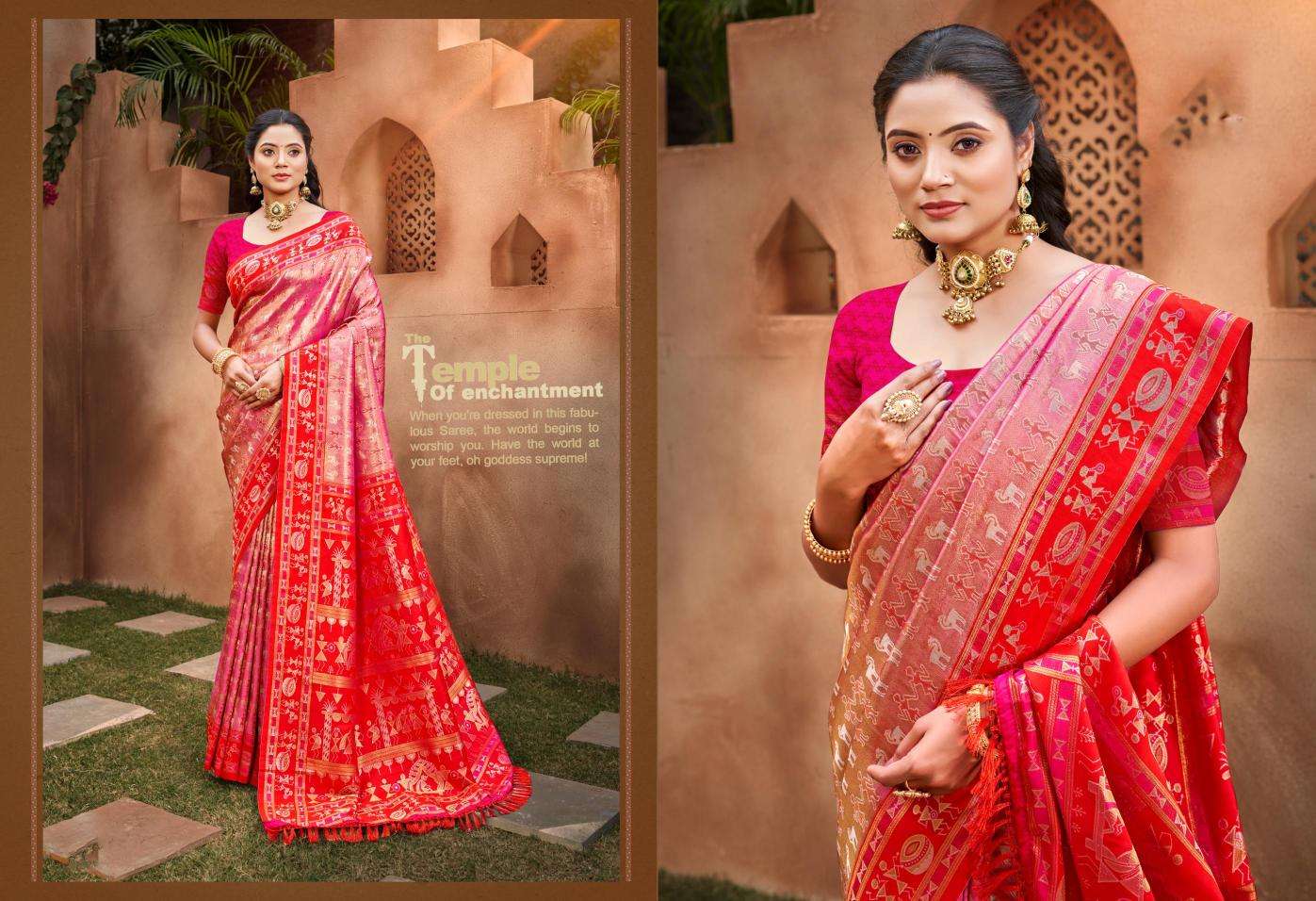 BUNAWAT - Piya Basanti Silk Vol - 02 Wholesale saree suppliers