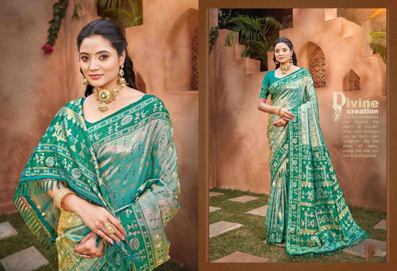 BUNAWAT - Piya Basanti Silk Vol - 02 Wholesale saree suppliers