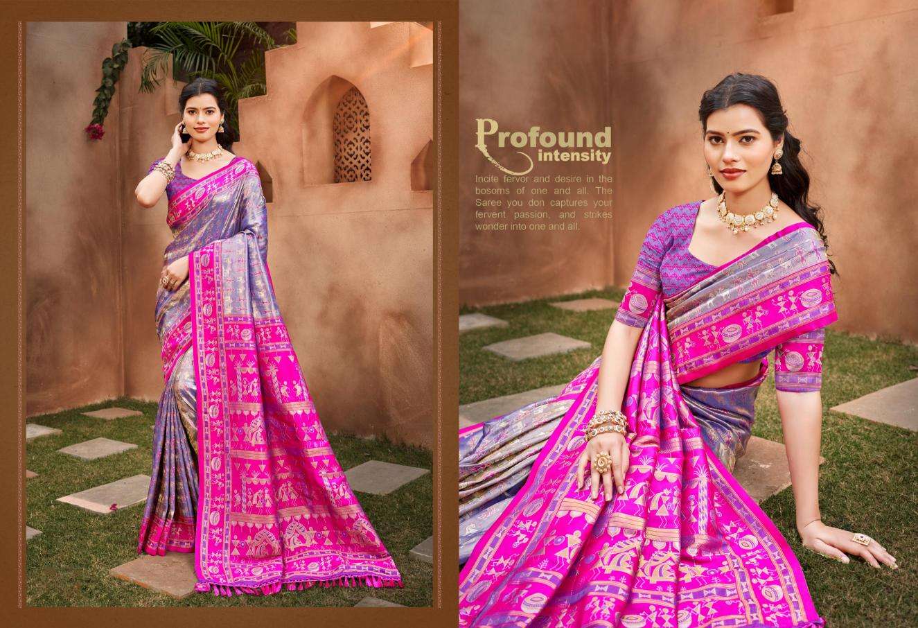 BUNAWAT - Piya Basanti Silk Vol - 02 Wholesale saree suppliers