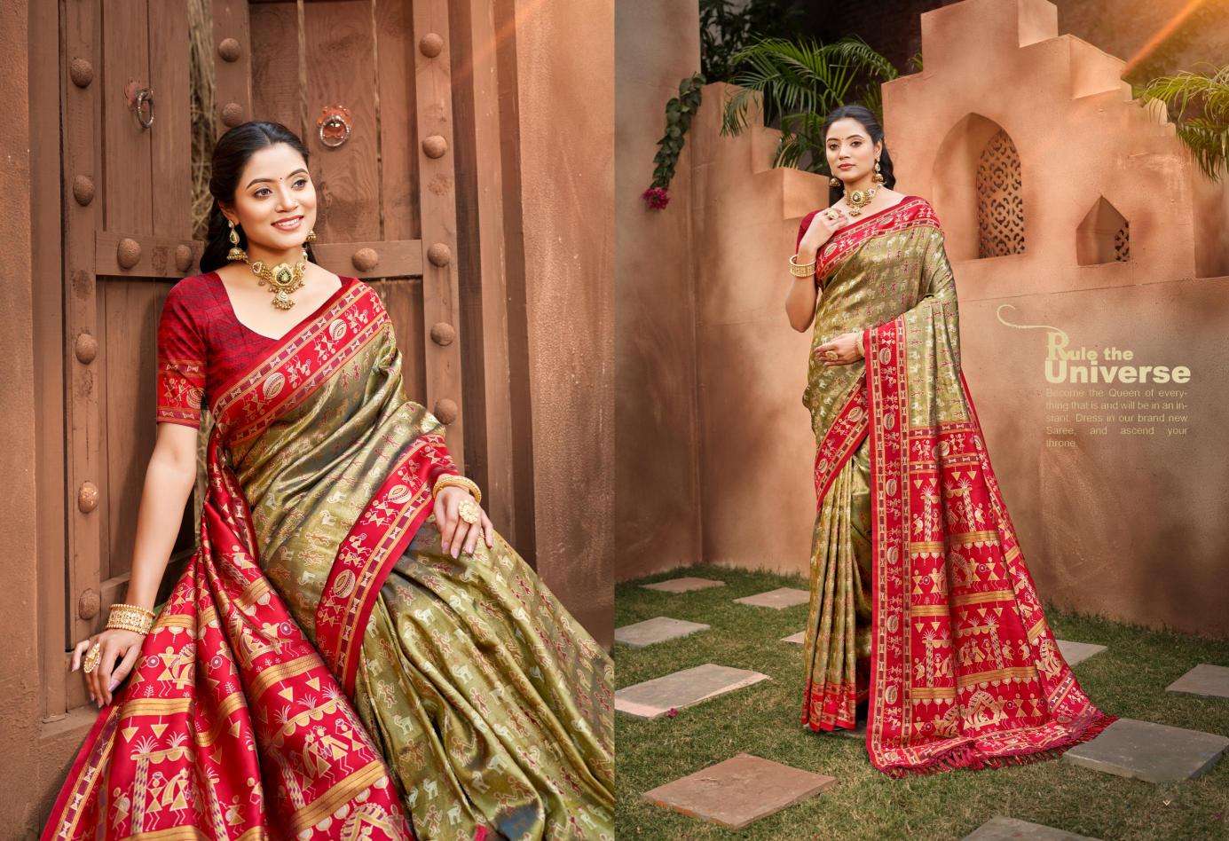 BUNAWAT - Piya Basanti Silk Vol - 02 Wholesale saree suppliers