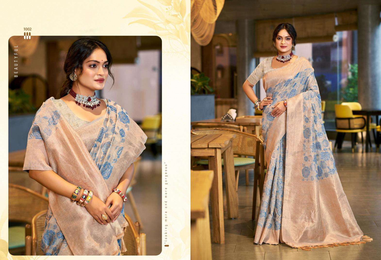 Bunawat - Triveni Cotton-03 Surat Printed Sarees Wholesaler