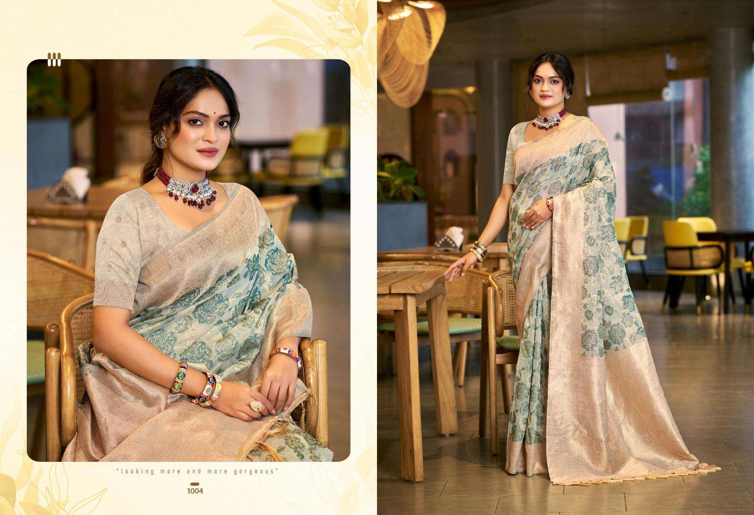 Bunawat - Triveni Cotton-03 Surat Printed Sarees Wholesaler