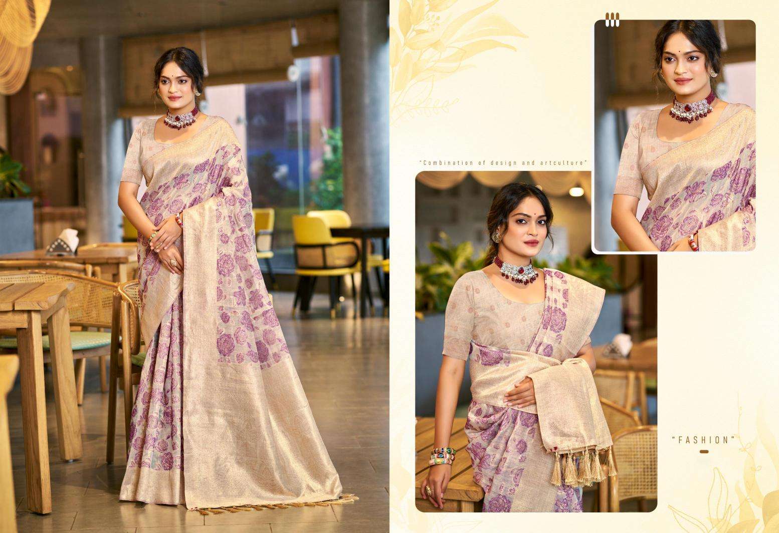 Bunawat - Triveni Cotton-03 Surat Printed Sarees Wholesaler