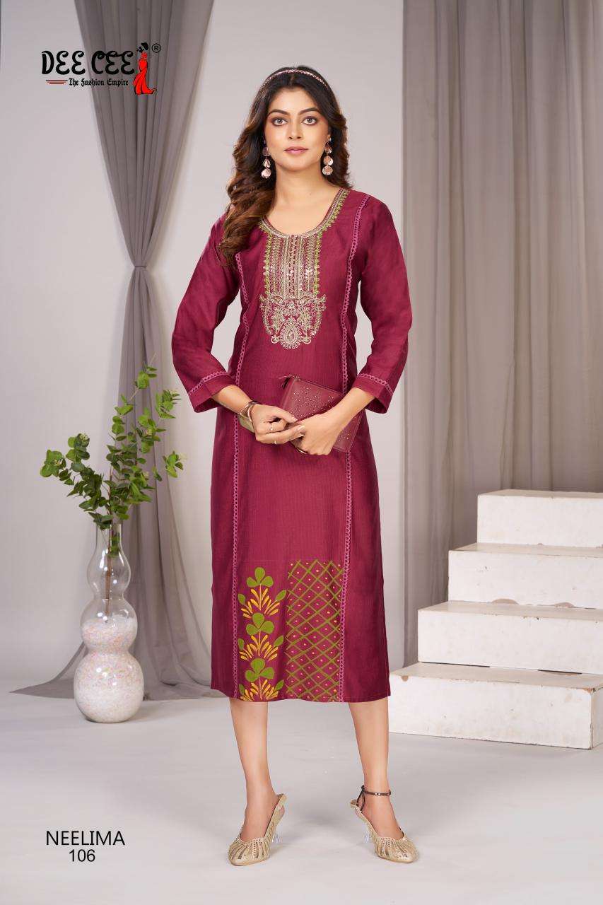 Deecee neelima Kurti exporters in kolkata