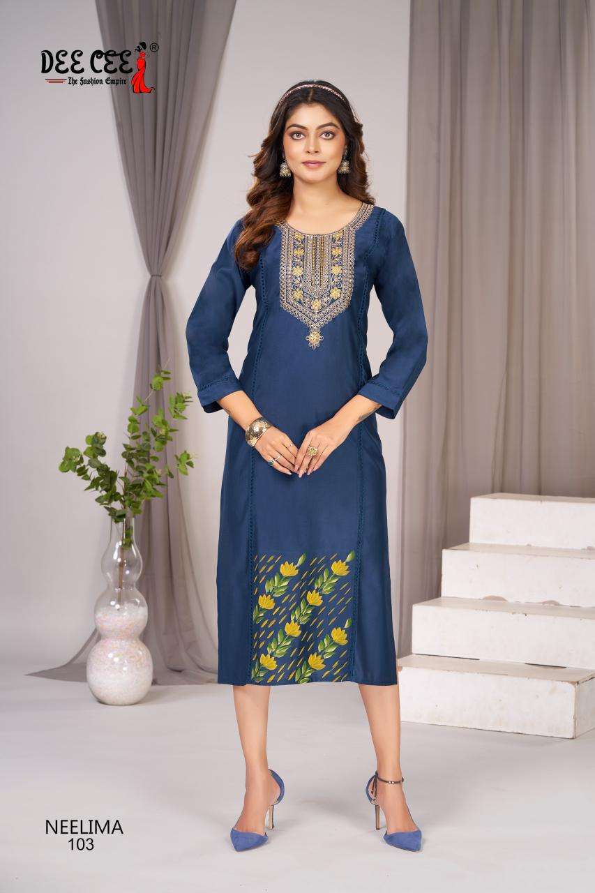 Deecee neelima Kurti exporters in kolkata