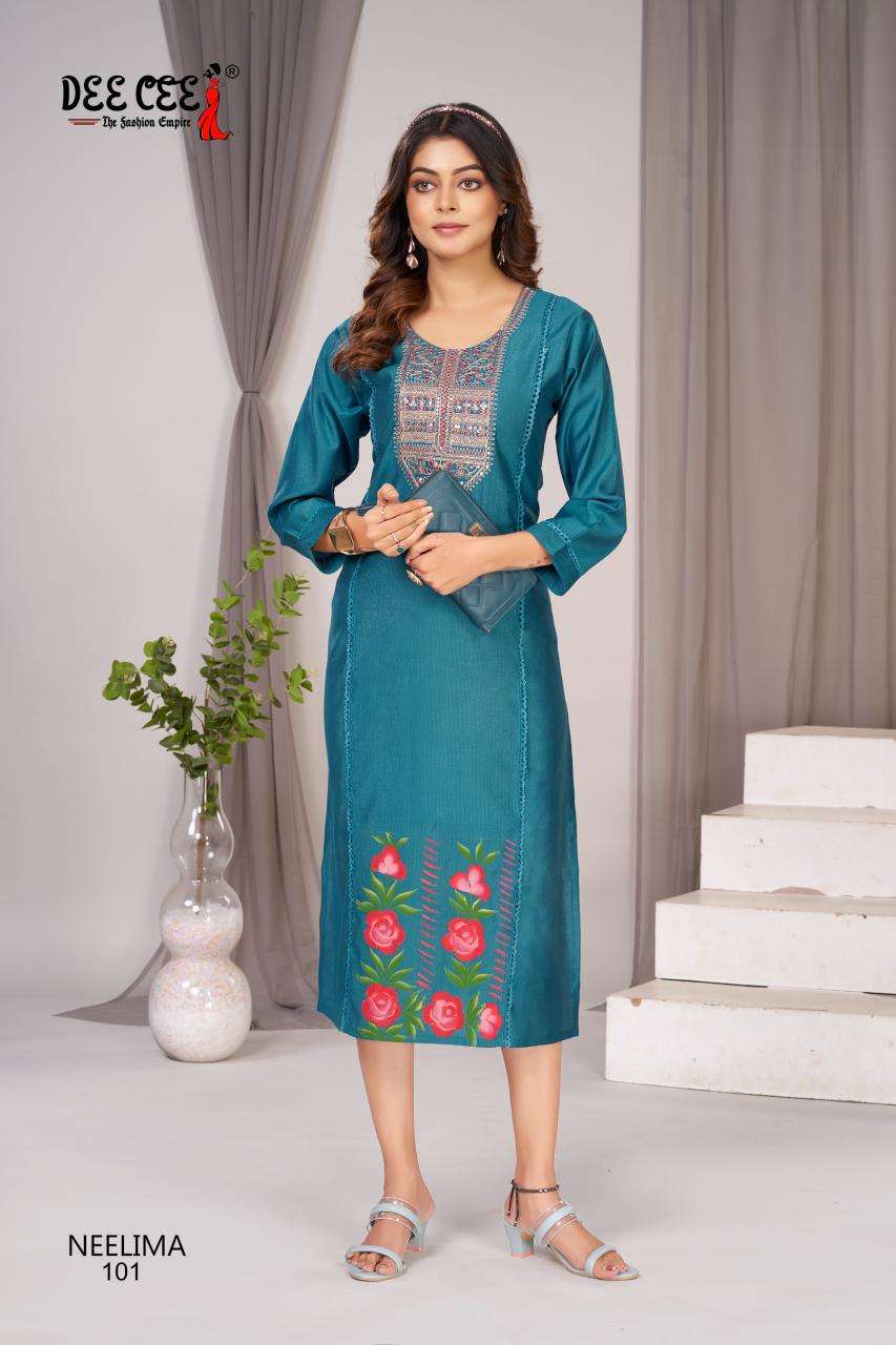 Deecee neelima Kurti exporters in kolkata