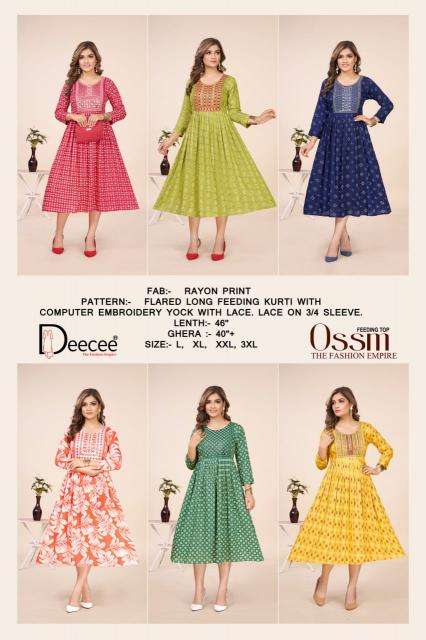 Deecee ossm Wholesale Kurti supplier in surat