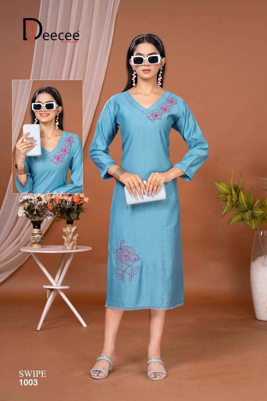 Deecee swipe Wholesale Kurti suppliers in Mumbai