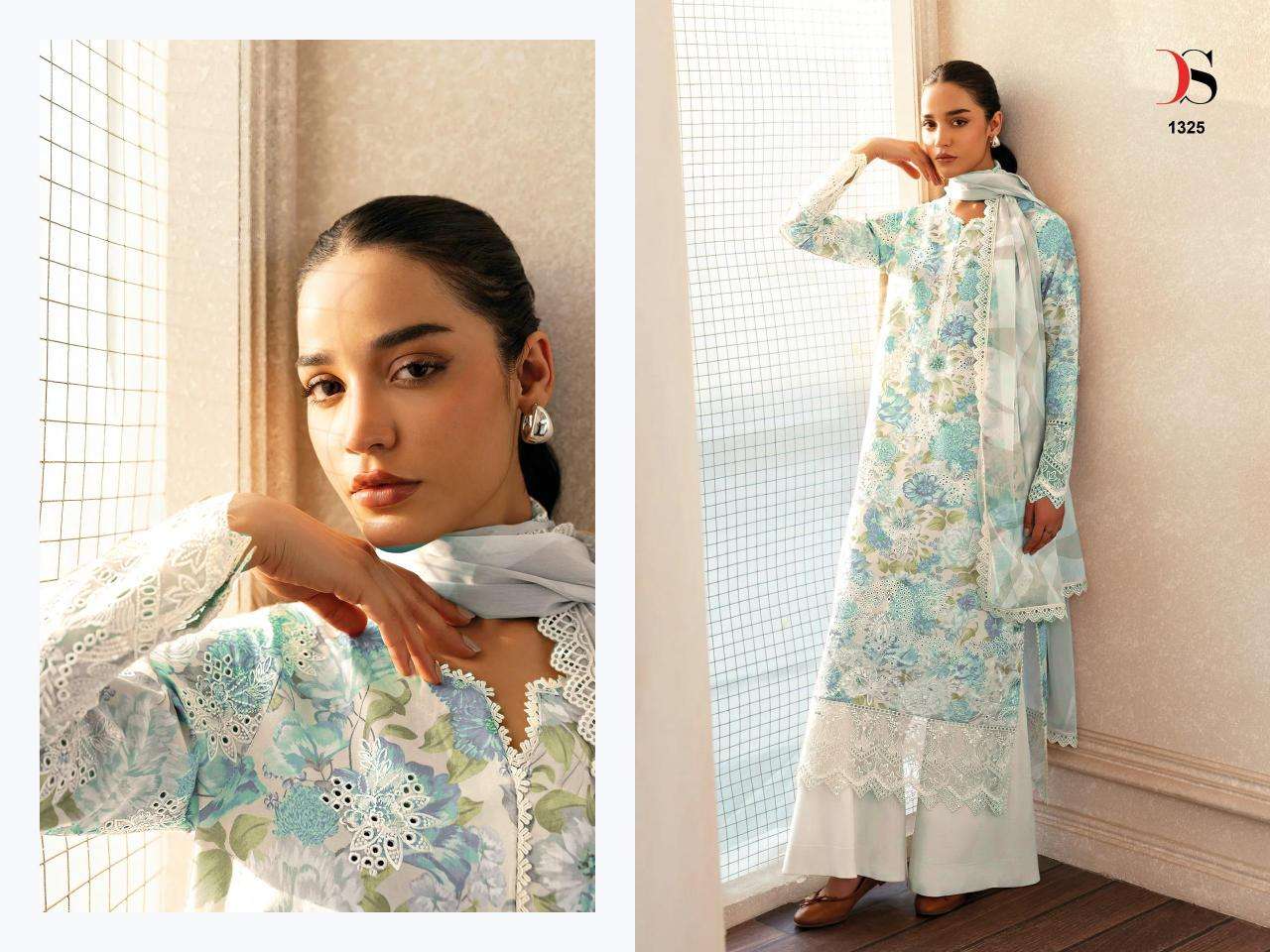 Deepsy afrozen chikankari Pakistani Suits wholesale market in Kolkata