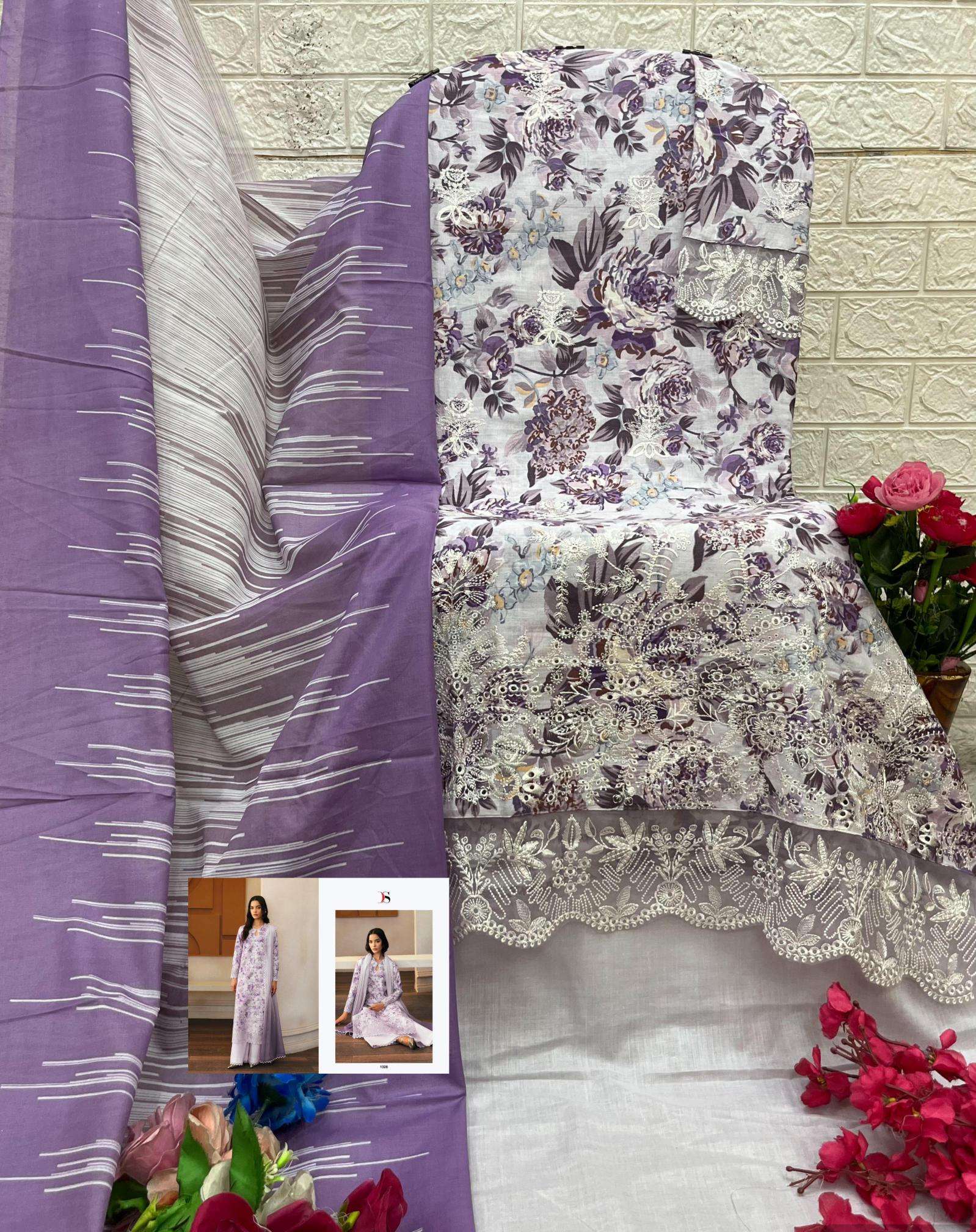 Deepsy afrozen chikankari Pakistani Suits wholesale market in Kolkata