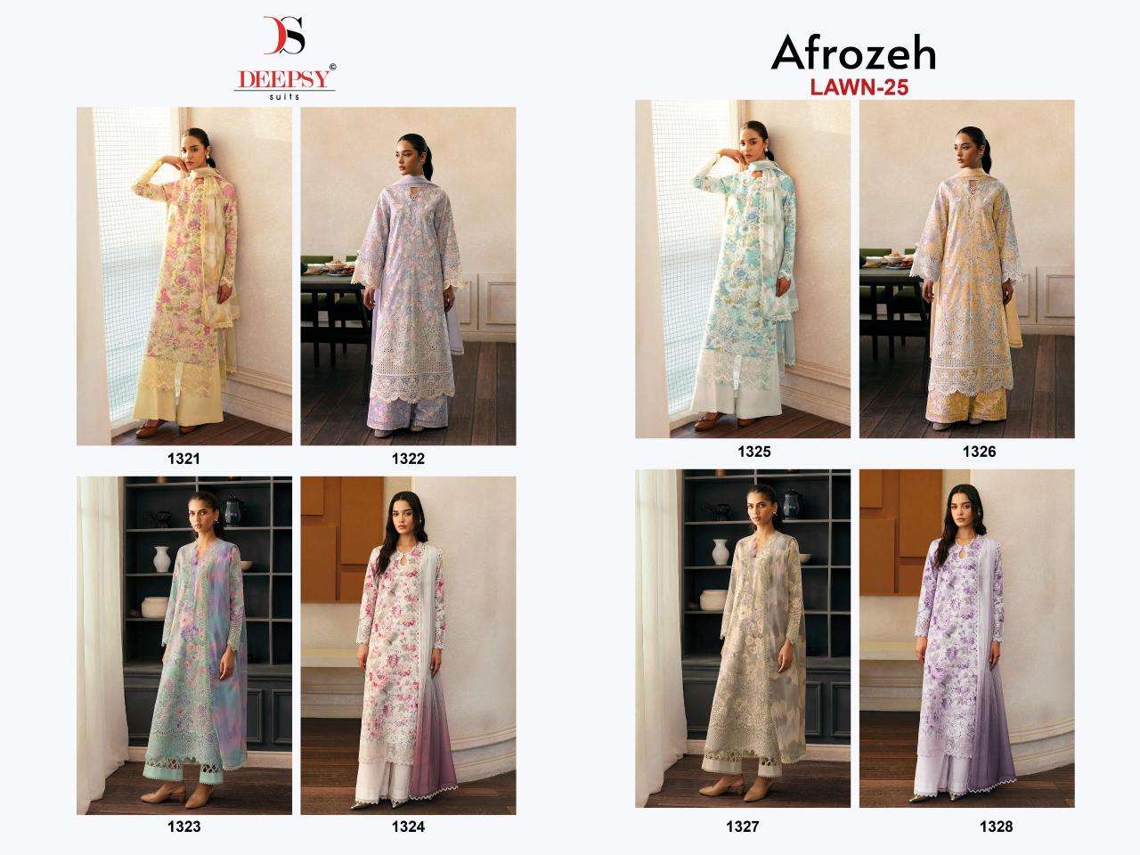 Deepsy afrozen chikankari Pakistani Suits wholesale market in Kolkata