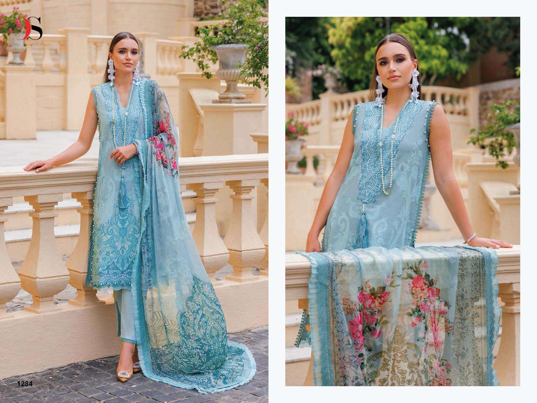 Deepsy suits jade urban lawn 25-5 Dress material wholesale market in Delhi